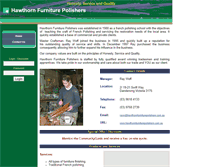 Tablet Screenshot of hawthornfurniturepolishers.com.au